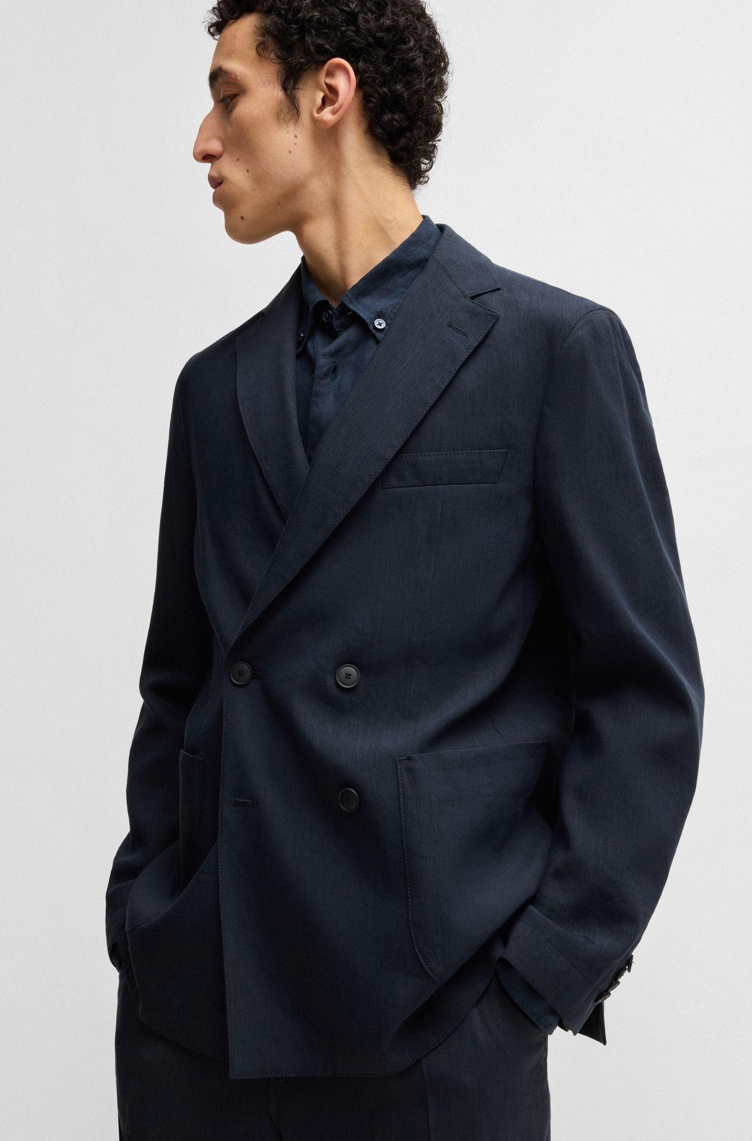 BOSS By Shohei Ohtani Áo blazer slim fit