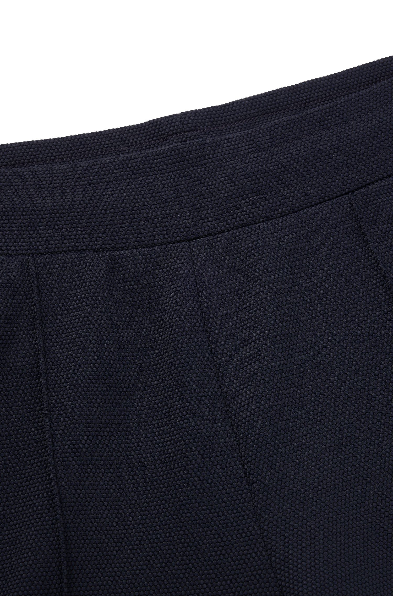 BOSS x Aston Martin Quần tracksuit jersey với sọc da đục lỗ