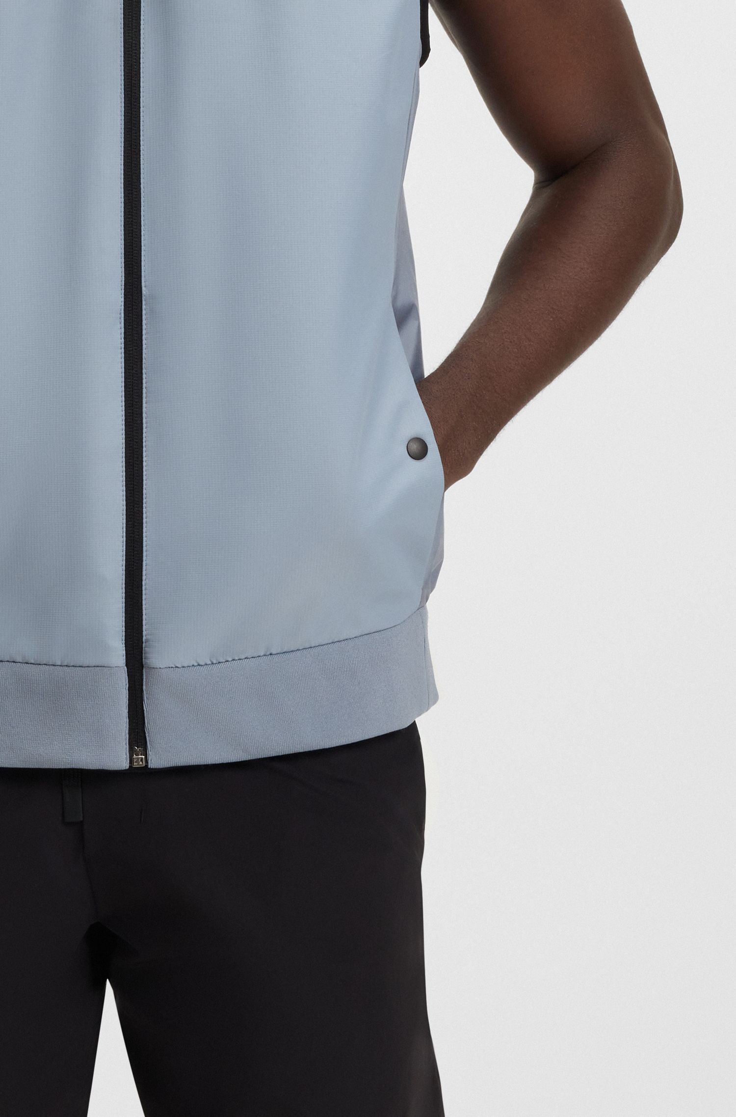 BOSS - Áo gile golf cao cấp