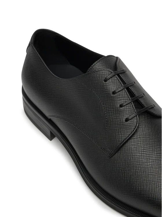 BOSS - Giày Derby da cổ thấp