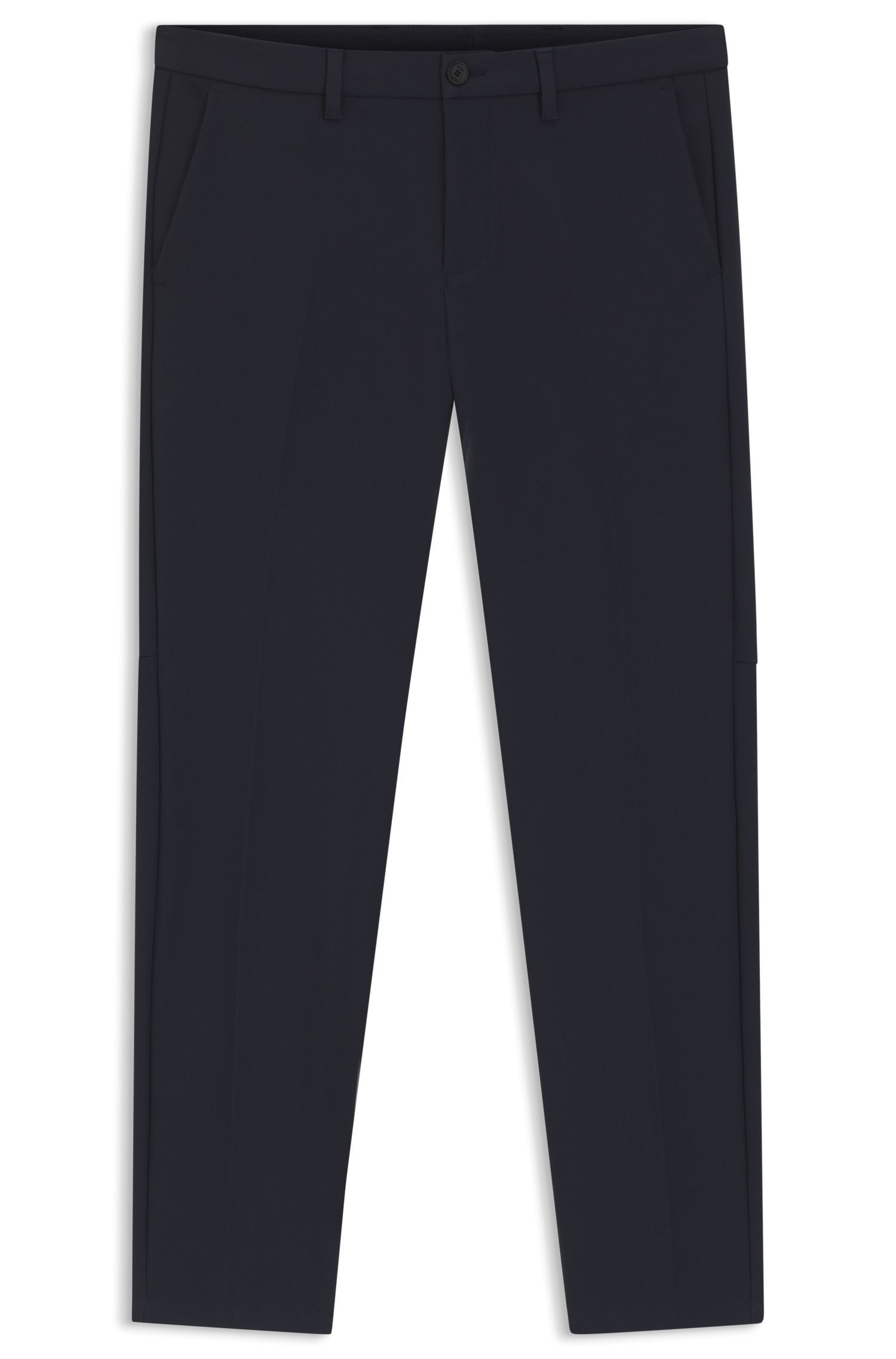 BOSS - Quần âu dáng slim fit chống thấm nước, dễ ủi