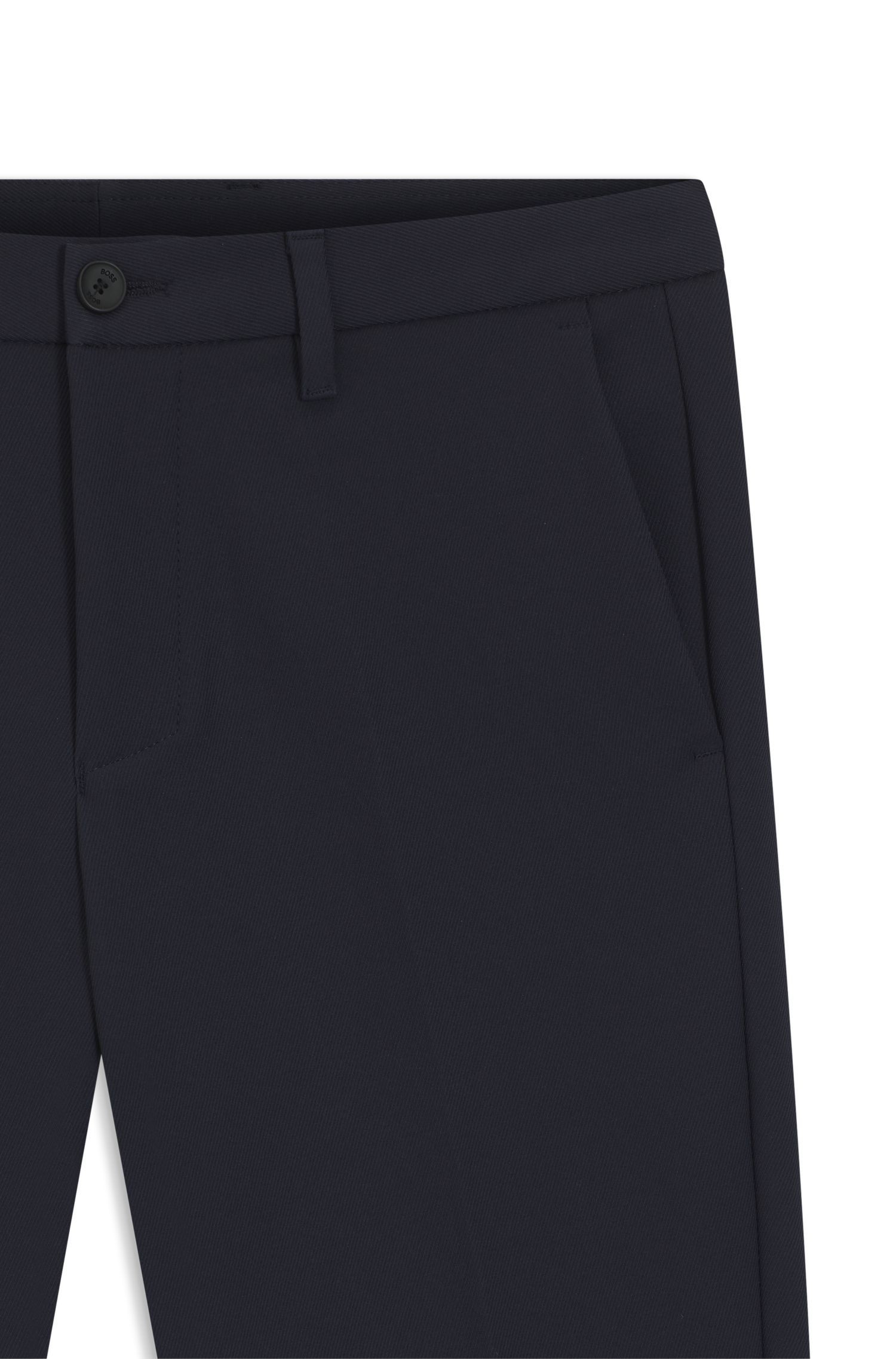 BOSS - Quần âu dáng slim fit chống thấm nước, dễ ủi