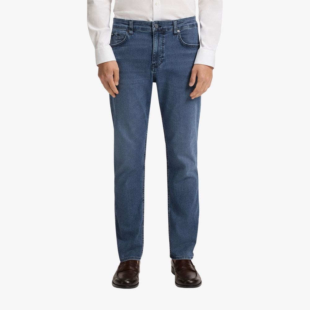 BOSS - Quần jeans Maine dáng regular fit