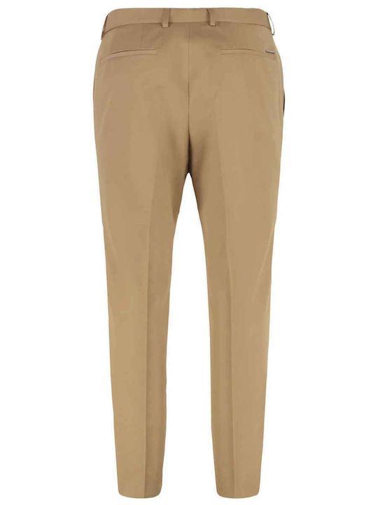 BOSS - Quần âu dáng slim fit