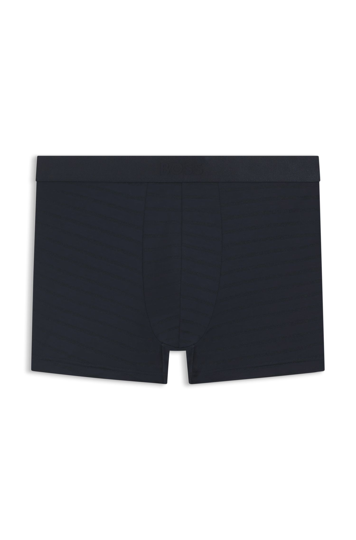 Quần lót dáng boxer vải modal bóng kẻ sọc