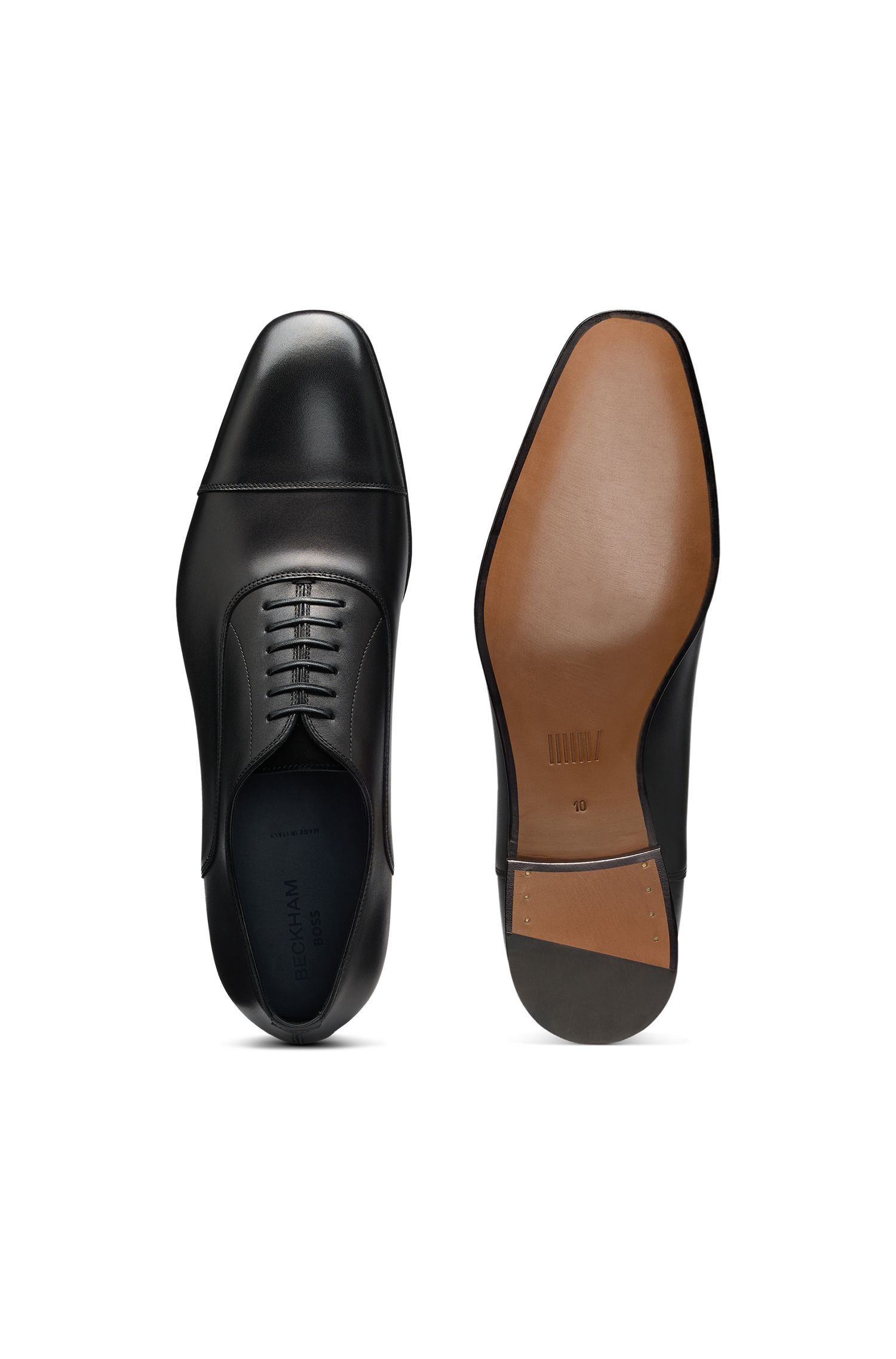 BOSS - BECKHAM x BOSS Giày Oxford da bóng