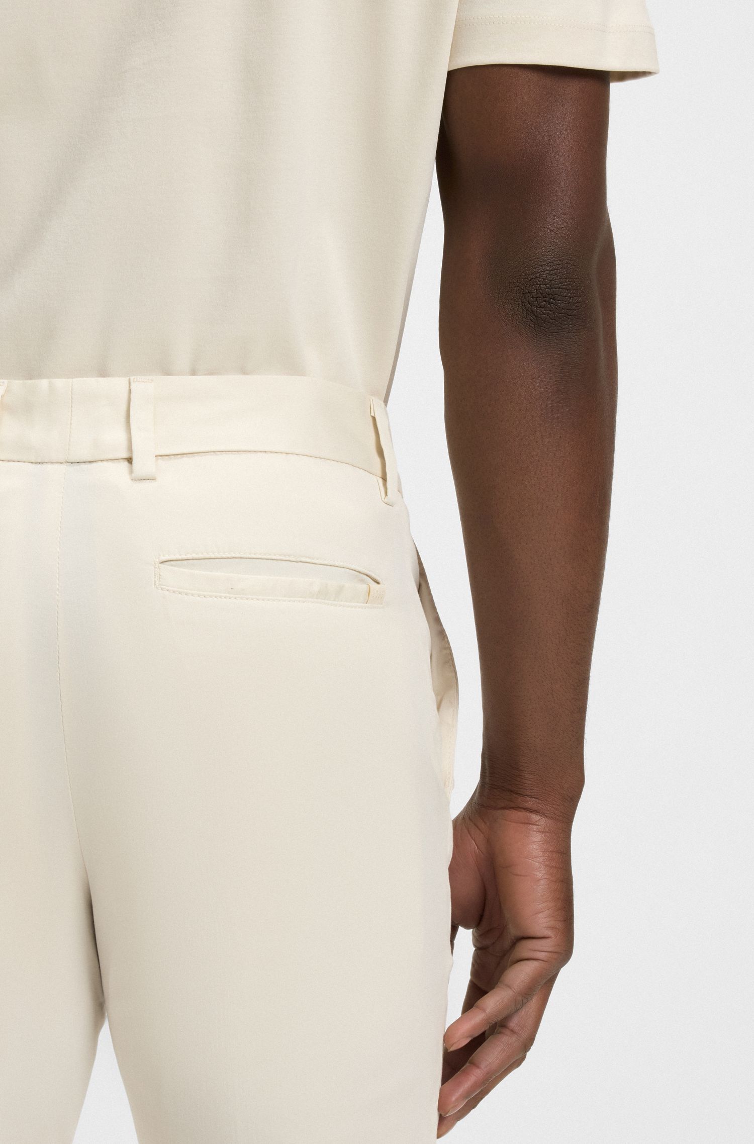 BOSS - Quần âu Kaiton dáng slim fit