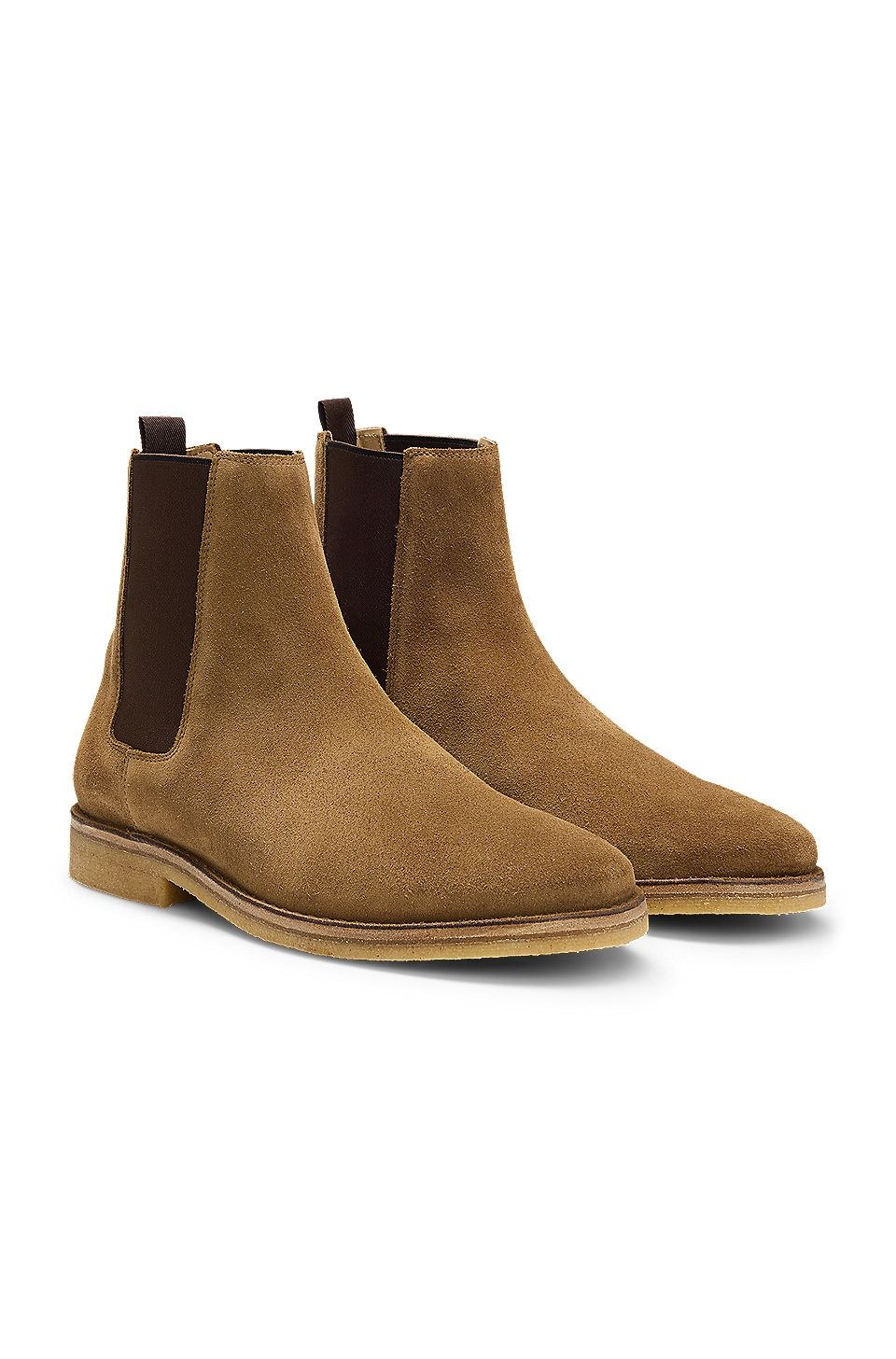 BOSS - BECKHAM x BOSS Giày Chelsea boots da lộn