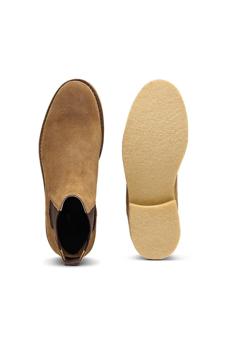 BOSS - BECKHAM x BOSS Giày Chelsea boots da lộn