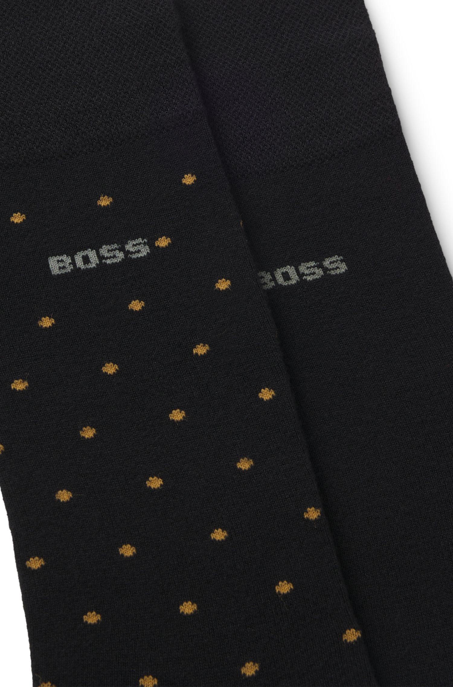 BOSS - Bộ 2 đôi tất dáng regular fit với logo