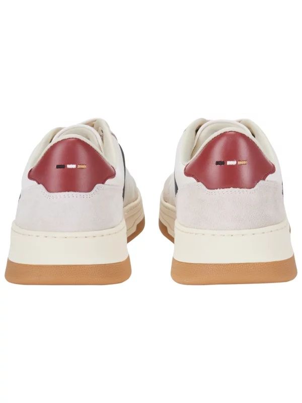 BOSS - Giày sneakers da Baltimore với chi tiết logo