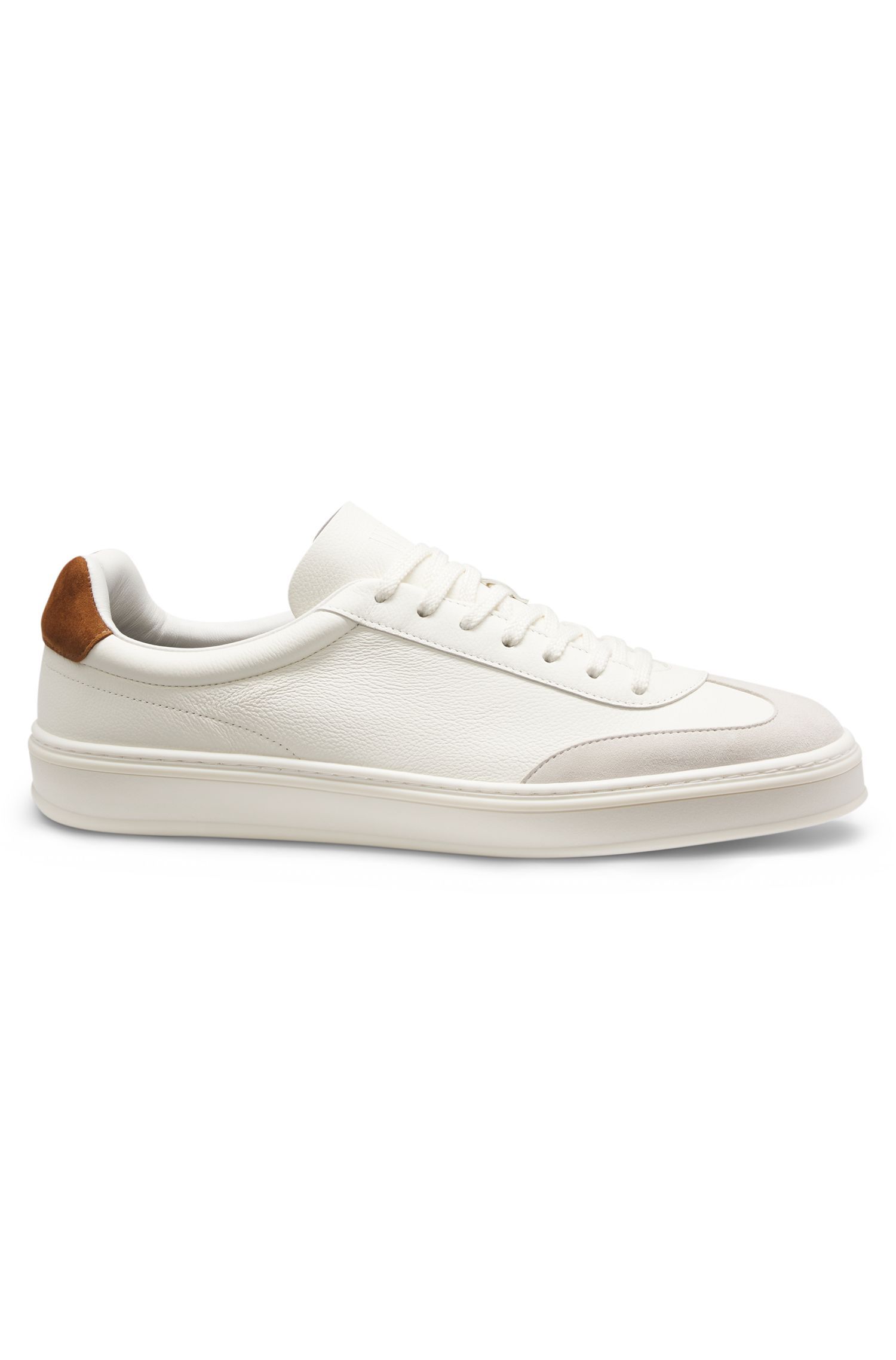BOSS - BECKHAM x BOSS Giày thể thao da viền da lộn