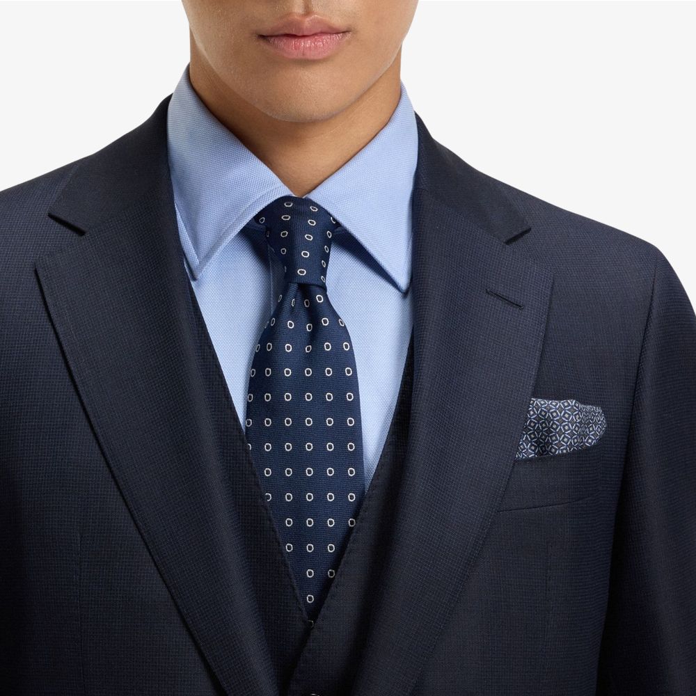 BOSS - Khăn túi áo vải lụa Ý in