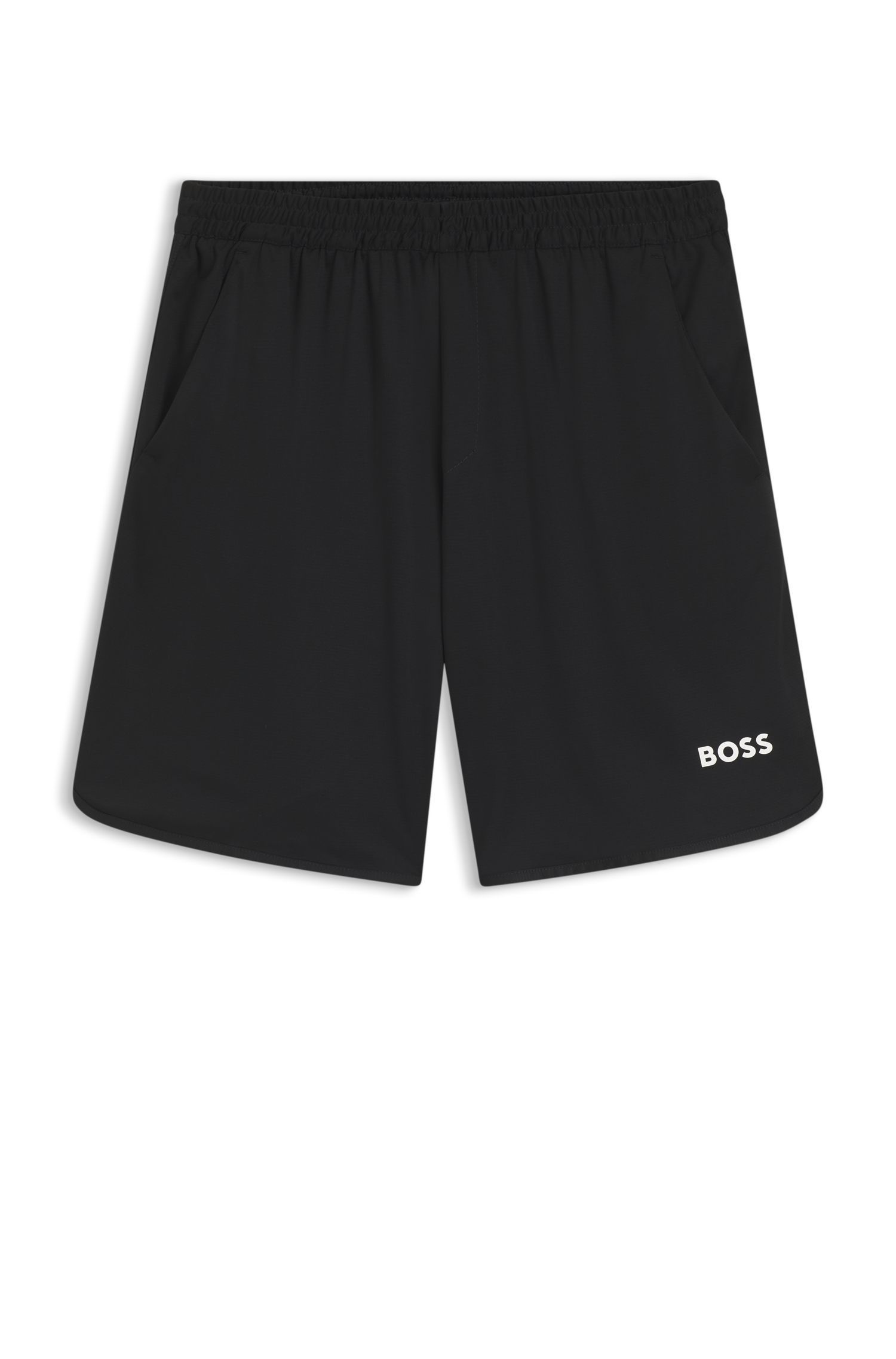 BOSS - Quần short dáng regular fit co giãn