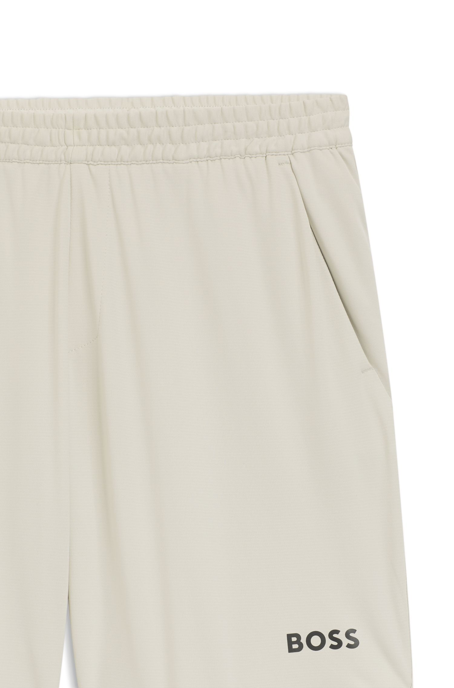 BOSS - Quần short dáng regular fit co giãn