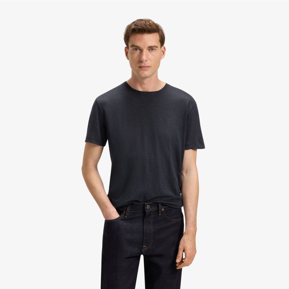 BOSS - BECKHAM x BOSS Áo thun linen mềm