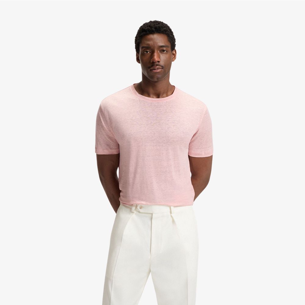 BOSS - BECKHAM x BOSS Áo thun linen mềm