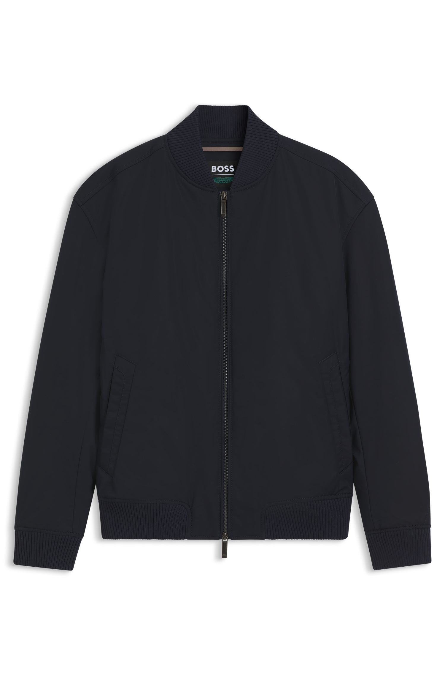BOSS x ASTON MARTIN Áo khoác twill bomber chống nước