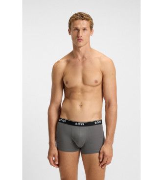 BOSS - Bộ 3 quần lót dáng trunk vải cotton co giãn