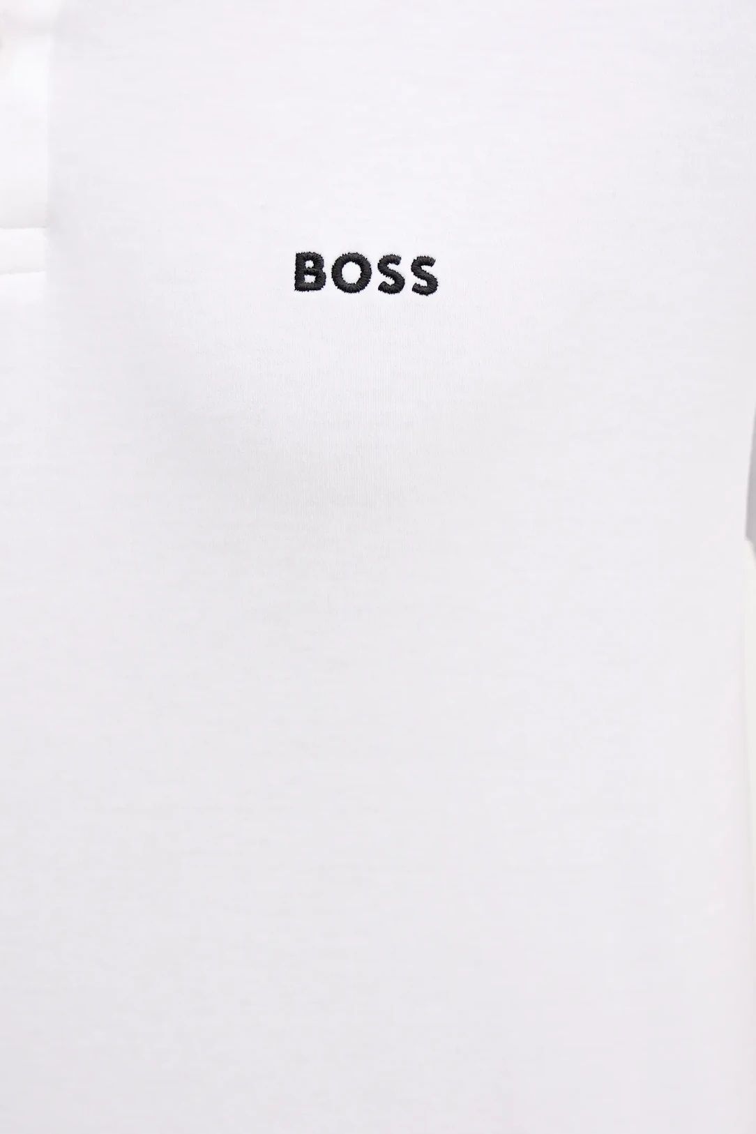 BOSS - Áo polo nam chất liệu cotton trơn