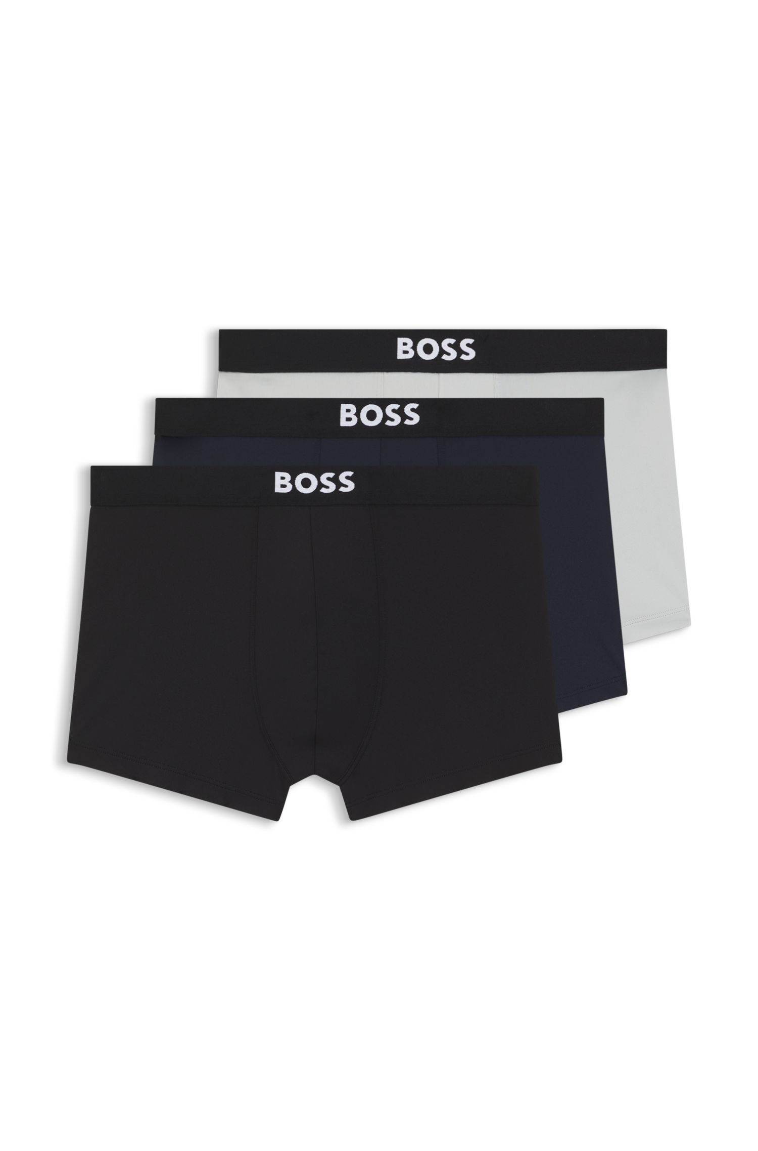 Bộ ba quần đùi co giãn bằng sợi microfiber