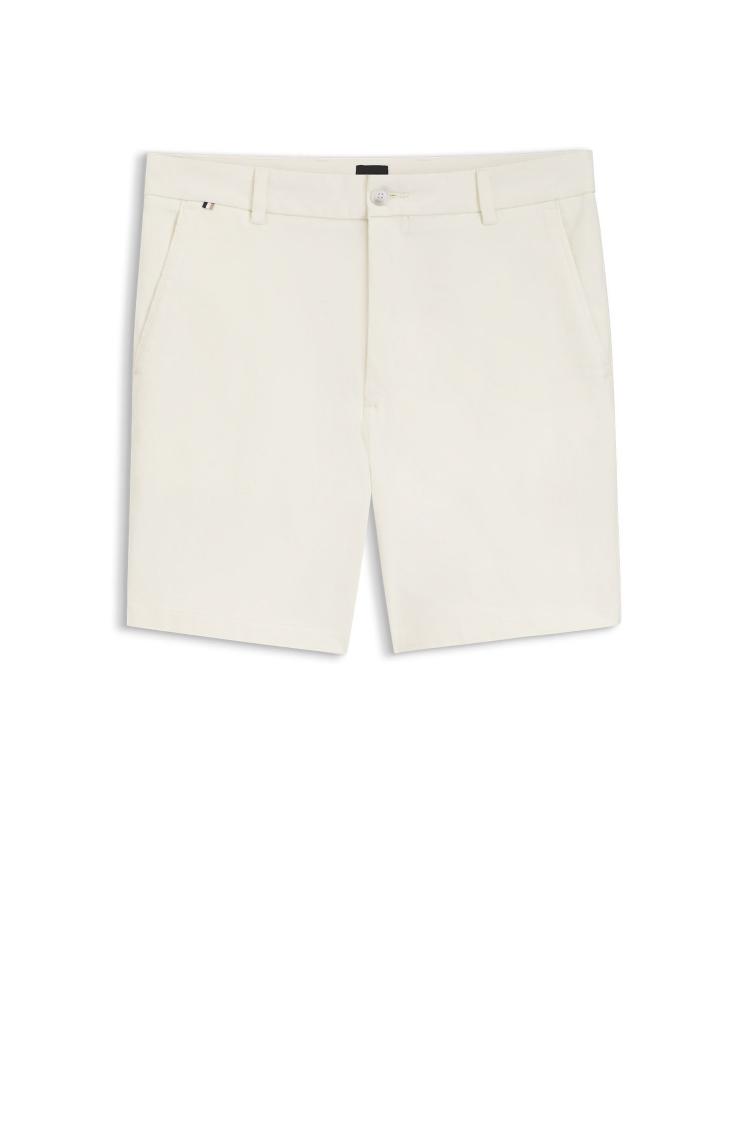 BOSS - Quần short cotton co giãn modern fit