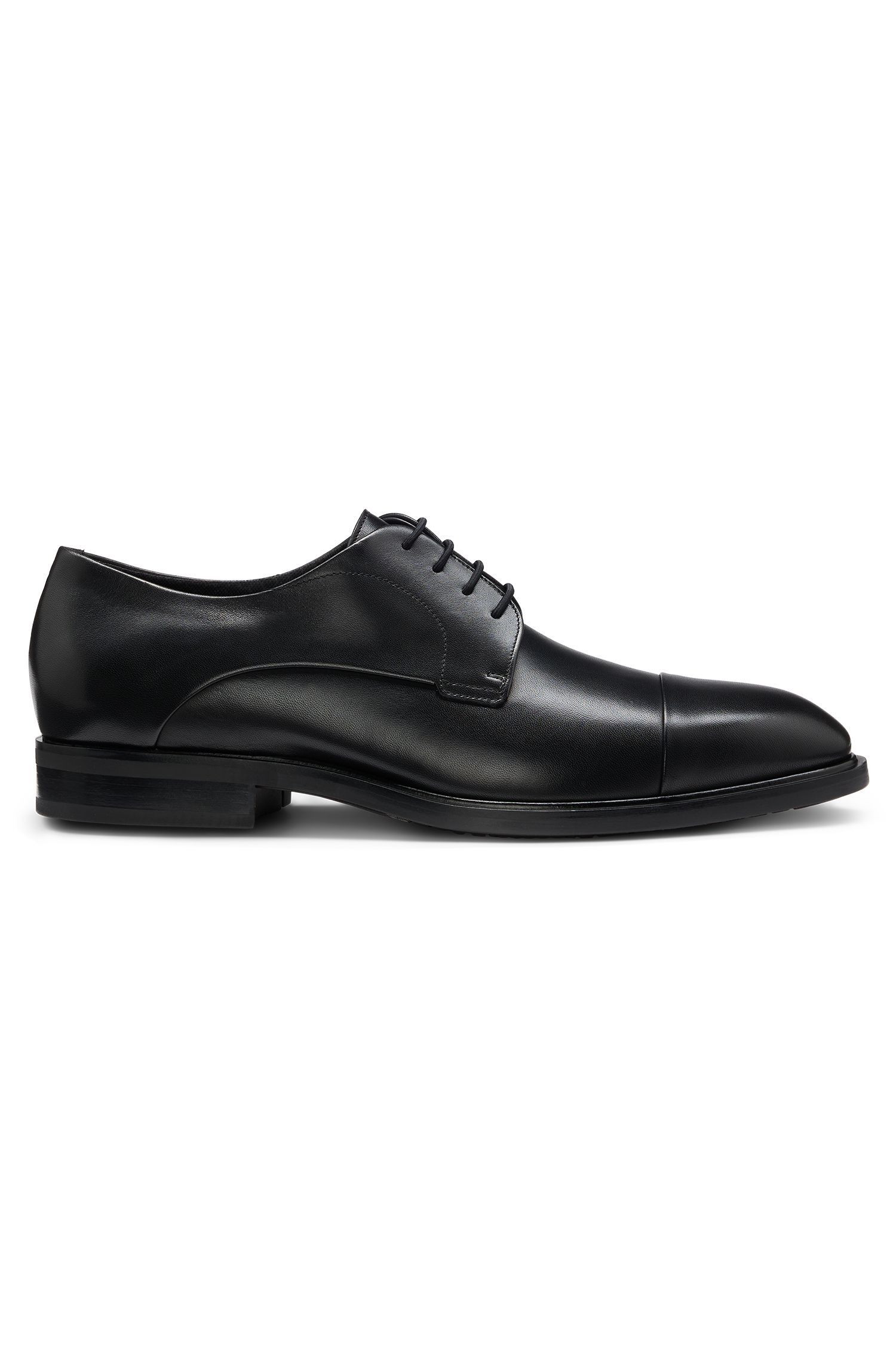 BOSS - Giày Derby da mũi chỉ