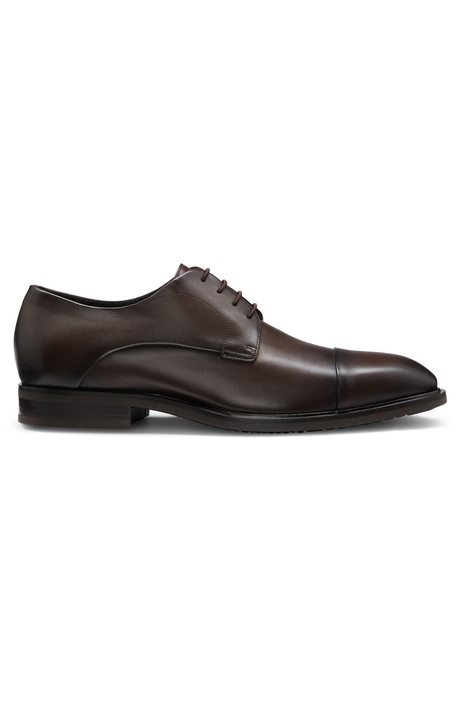 BOSS - Giày Derby da mũi chỉ
