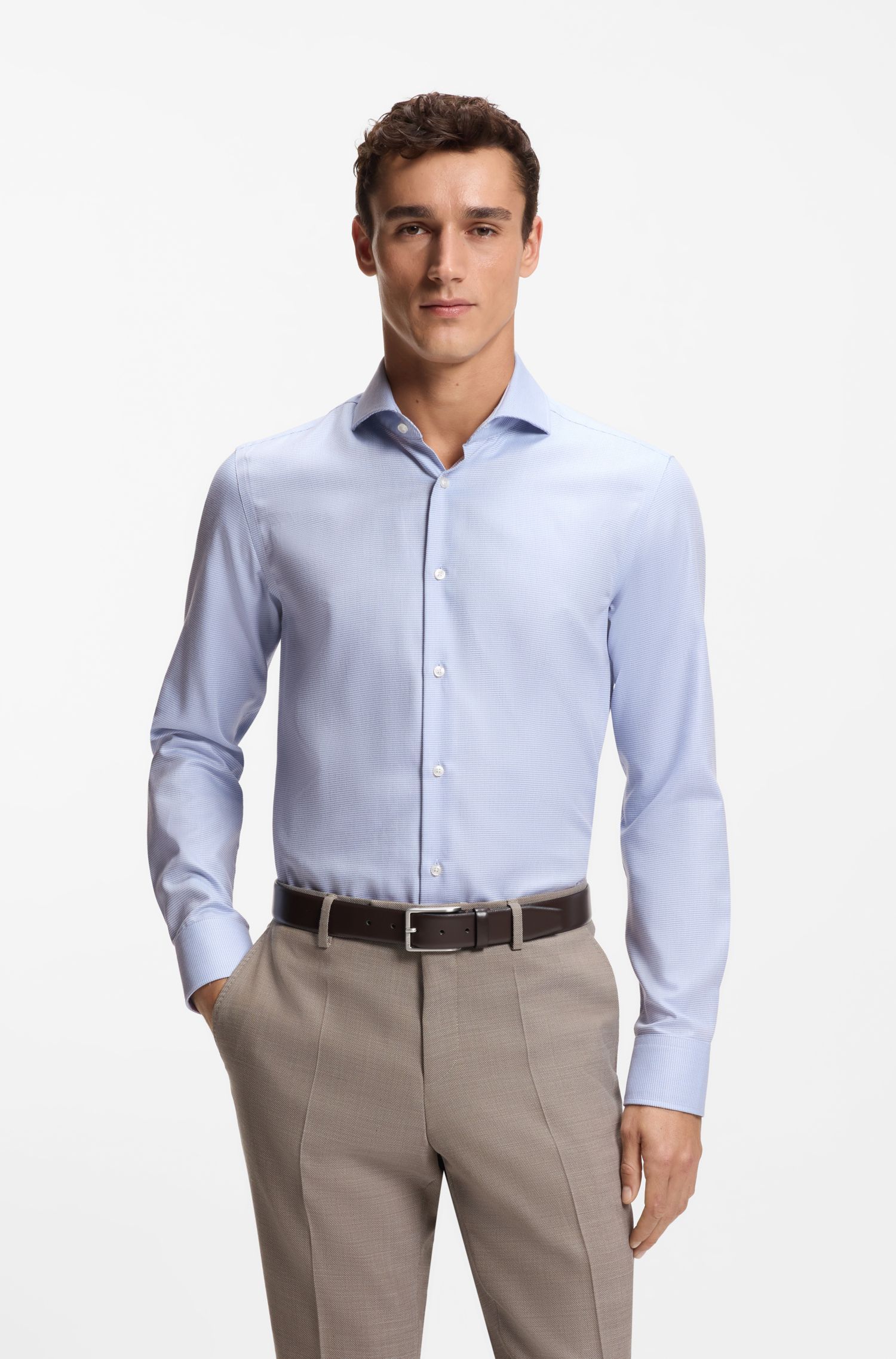BOSS - Áo Sơ Mi Nam H-HANK-SP-B1-C1-261
