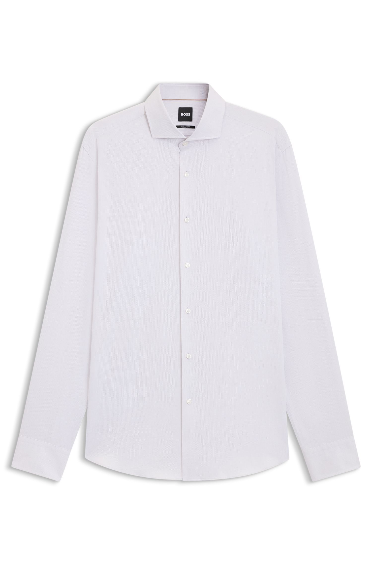 BOSS - Áo sơ mi regular fit, chất liệu cotton cao cấp sản xuất tại Ý