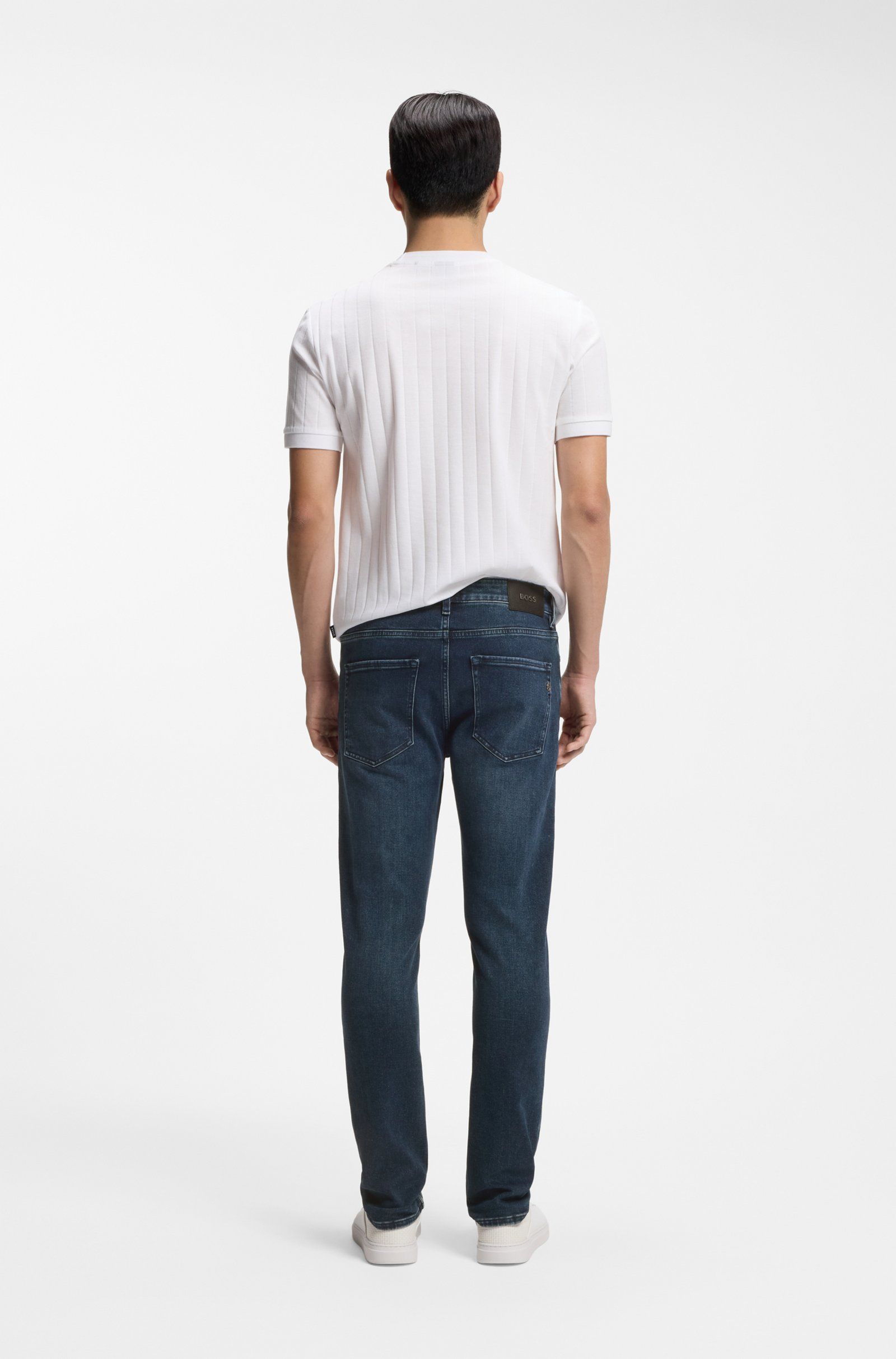 BOSS - Quần jeans denim dáng ôm Delaware