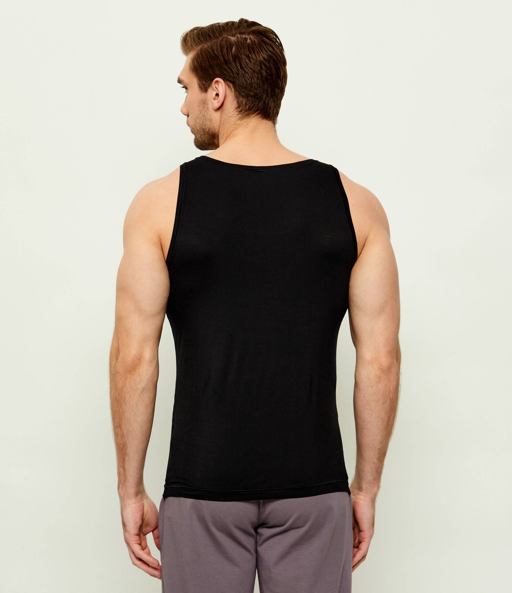 BOSS - Áo tank top dáng slim fit