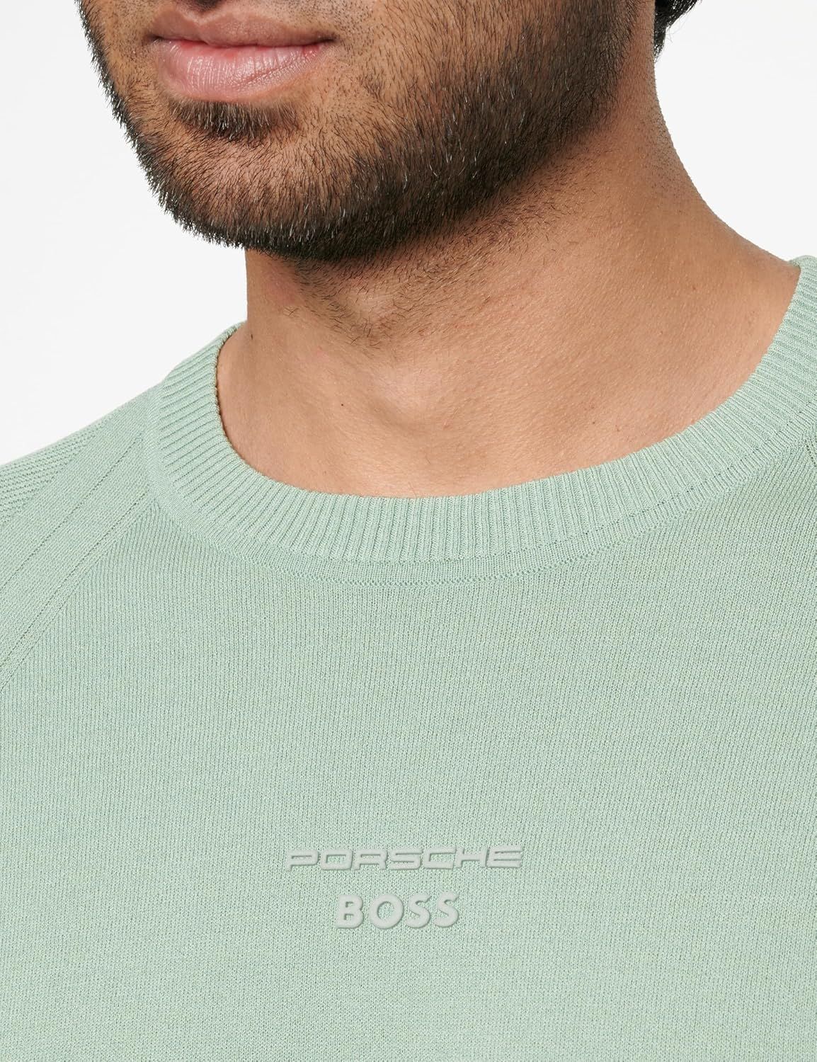 BOSS - Áo len ngắn tay Porsche x Boss