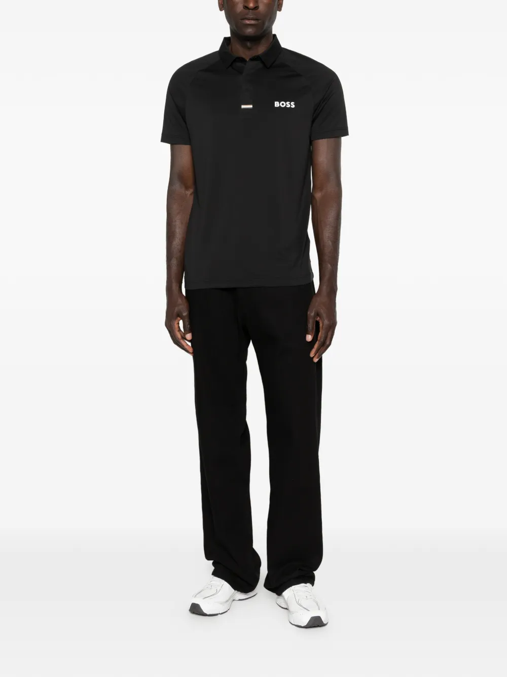 Áo polo in logo BOSS