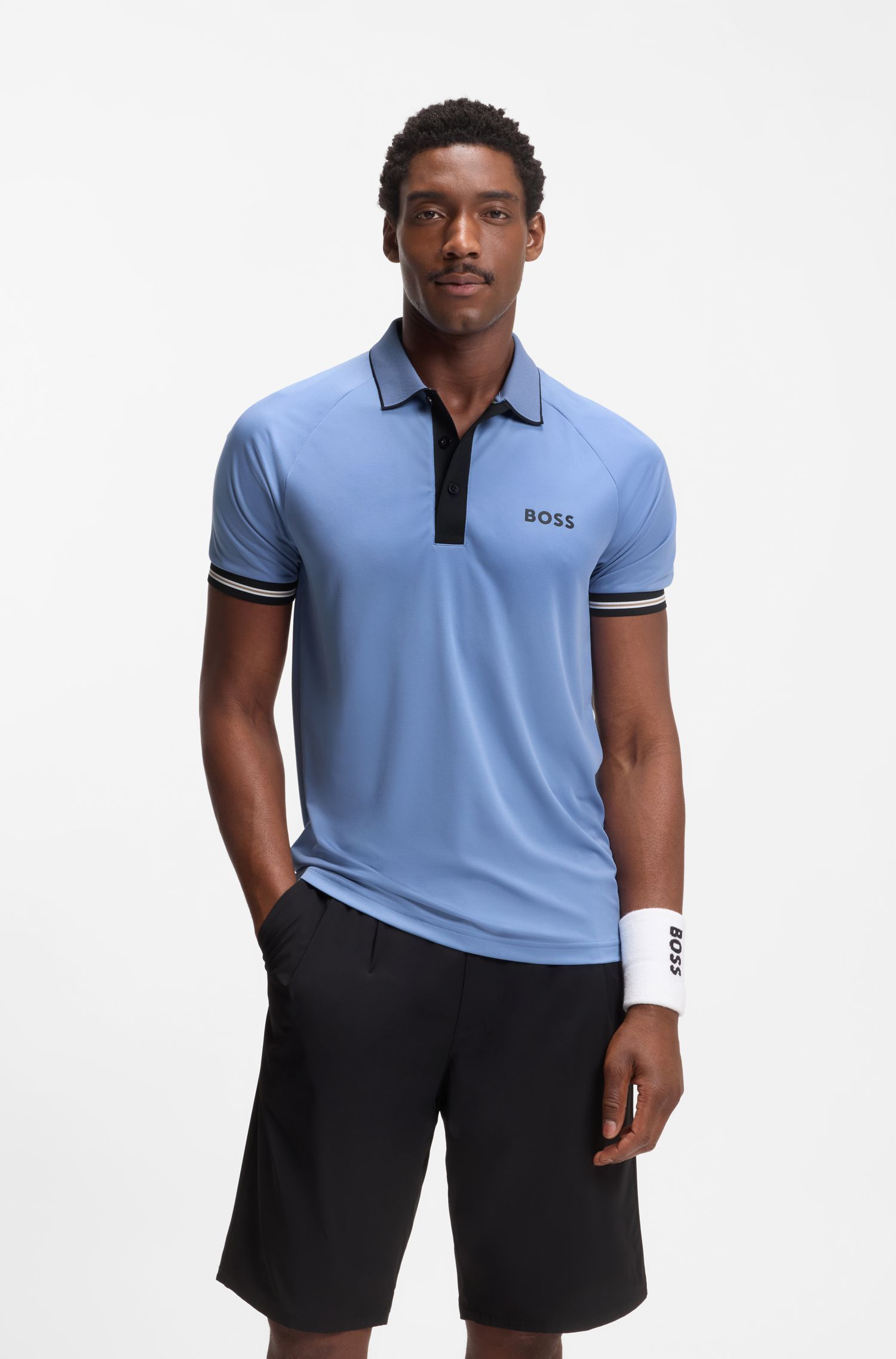 Áo polo dáng slim fit