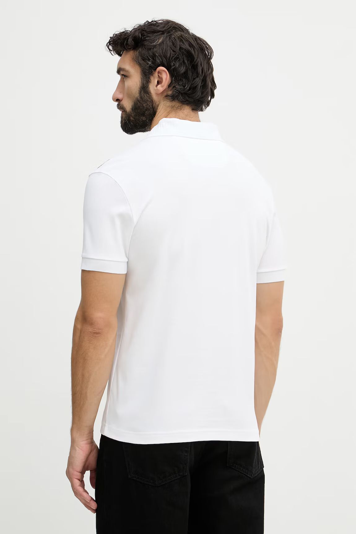 BOSS - Áo polo chi tiết logo BOSS