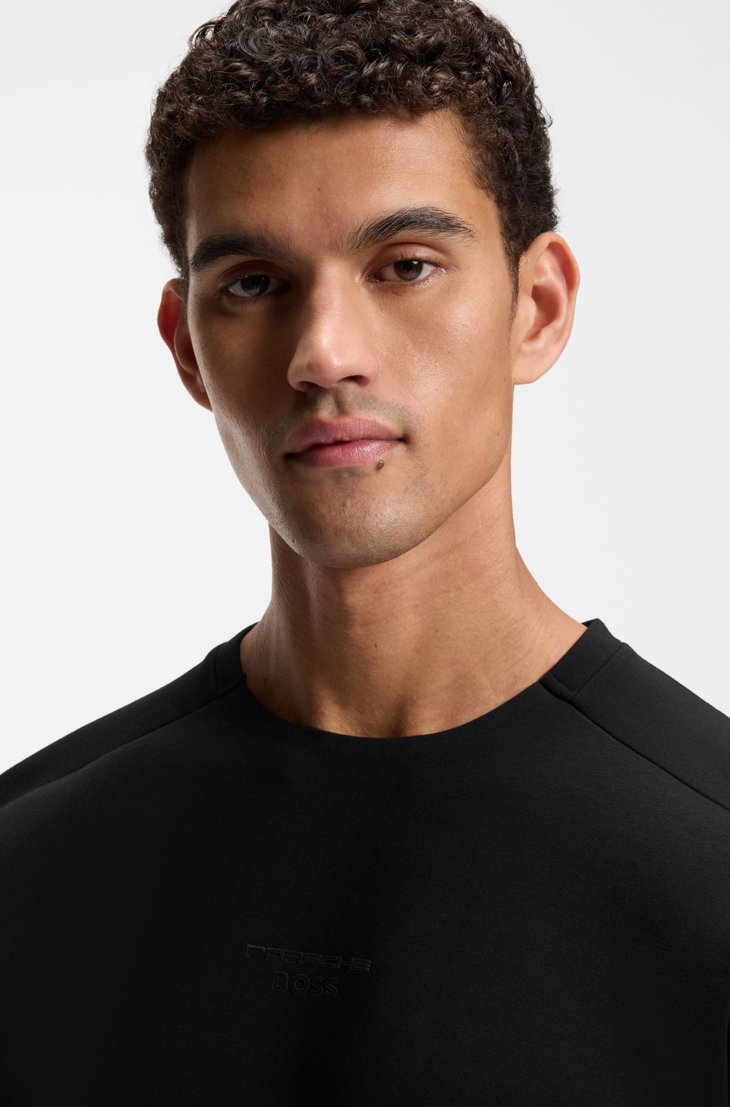 BOSS - Porsche x BOSS Áo sweatshirt logo phản quang