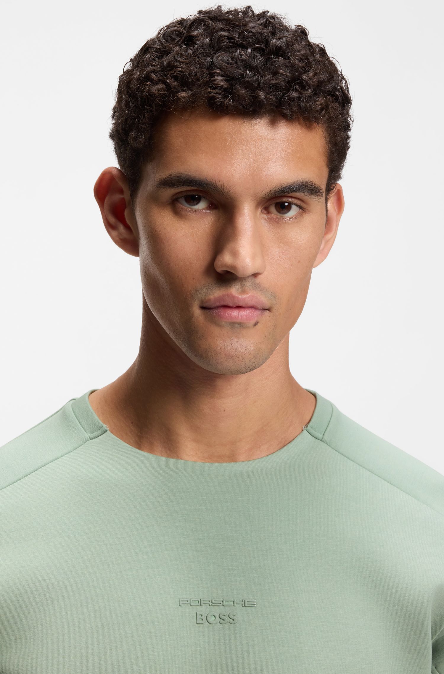 BOSS - Porsche x BOSS Áo sweatshirt logo phản quang