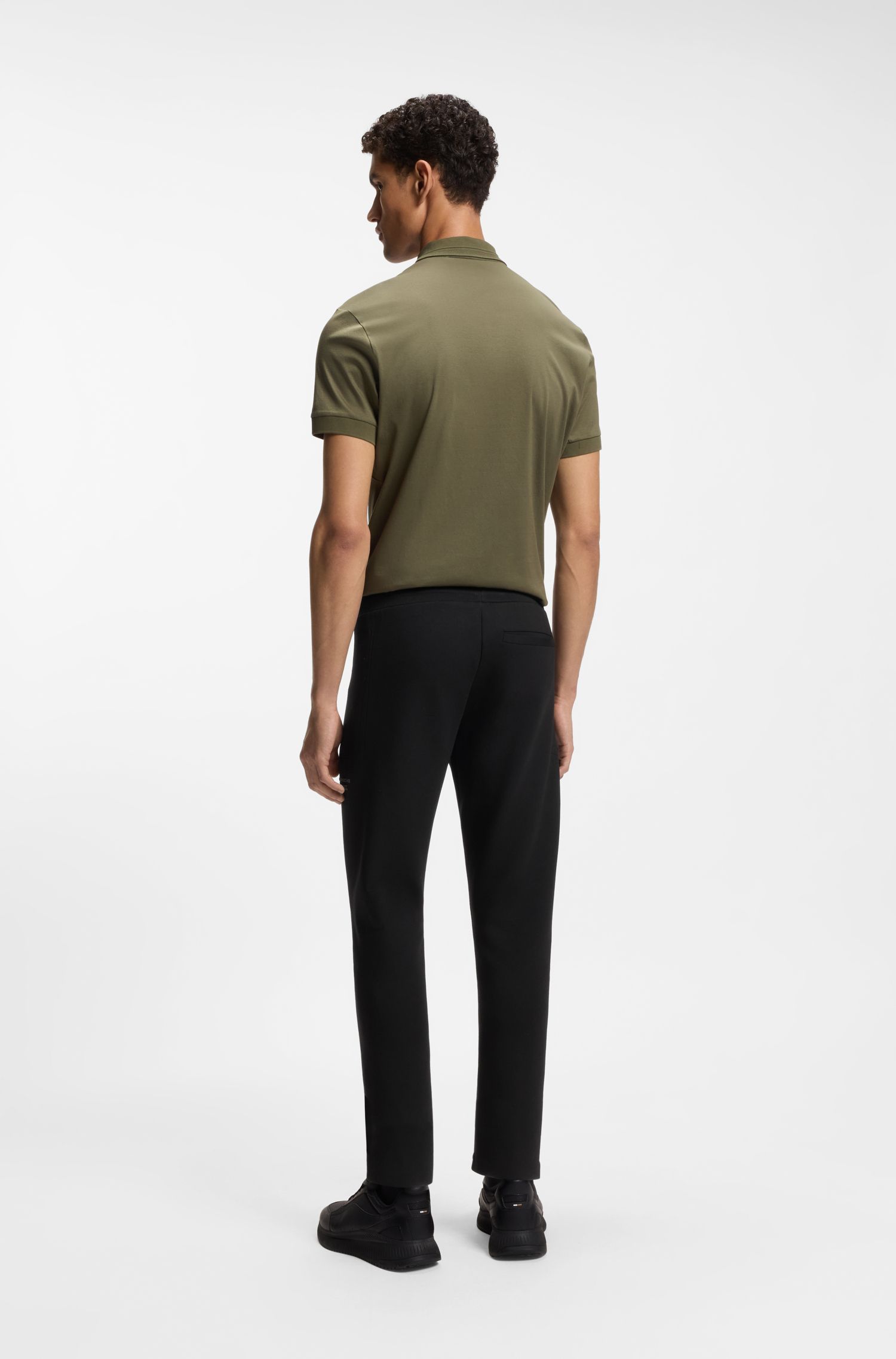 Porsche x BOSS Quần tracksuit logo phản quang