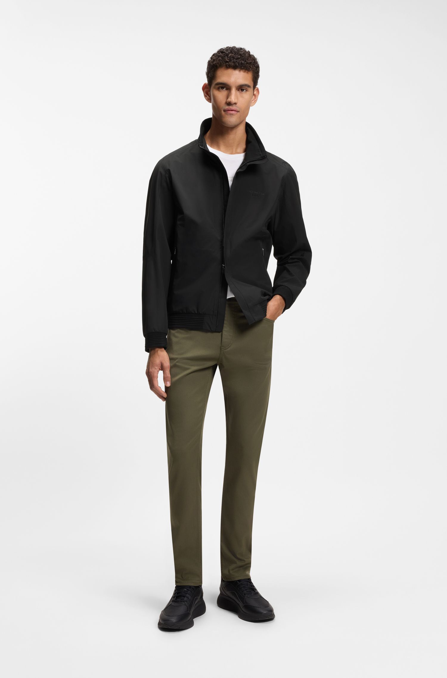 BOSS - Áo khoác softshell chống thấm nước Porsche x BOSS