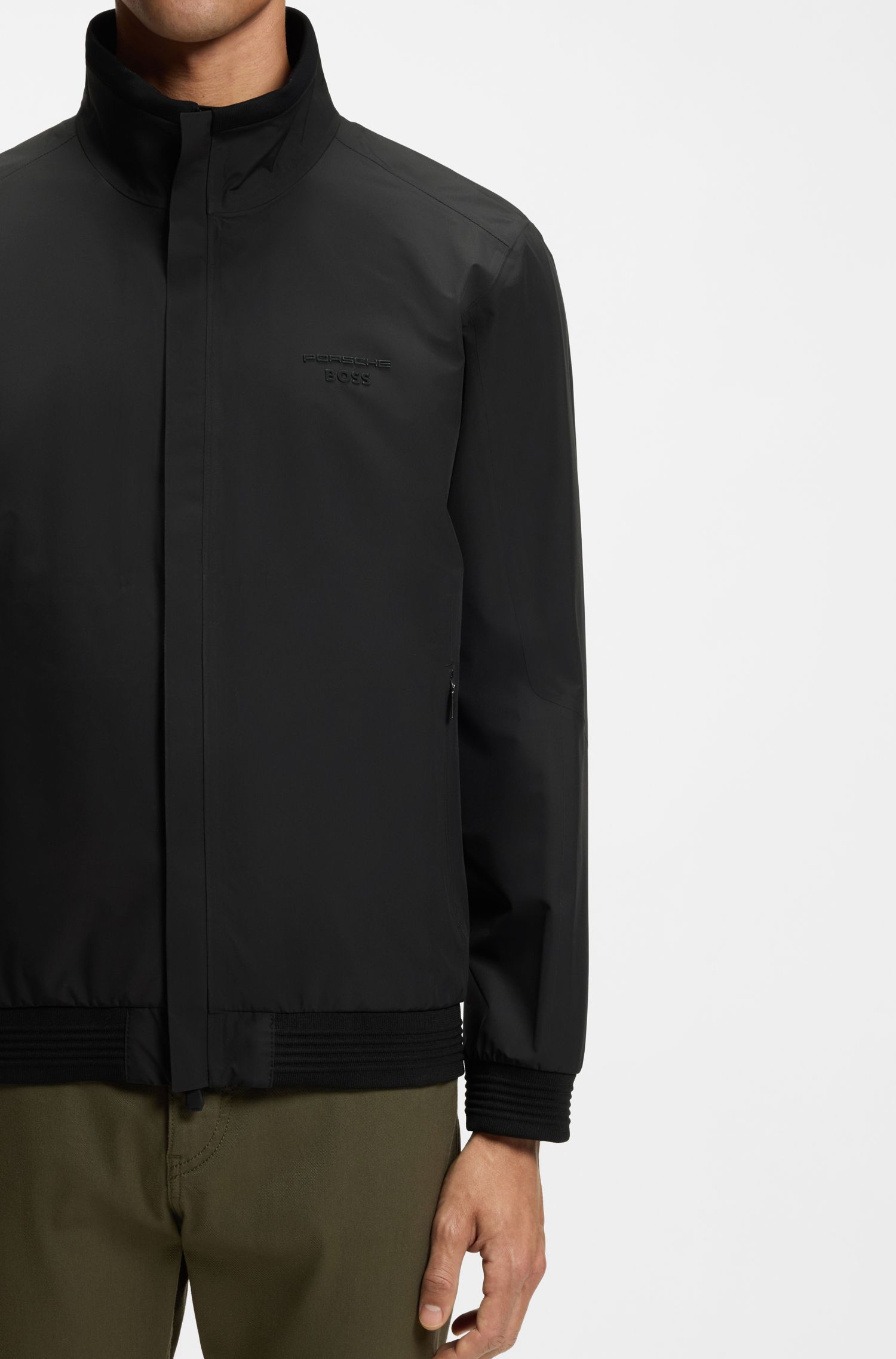 BOSS - Áo khoác softshell chống thấm nước Porsche x BOSS