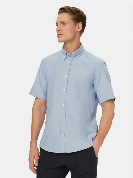 Áo sơ mi cotton dáng regular fit