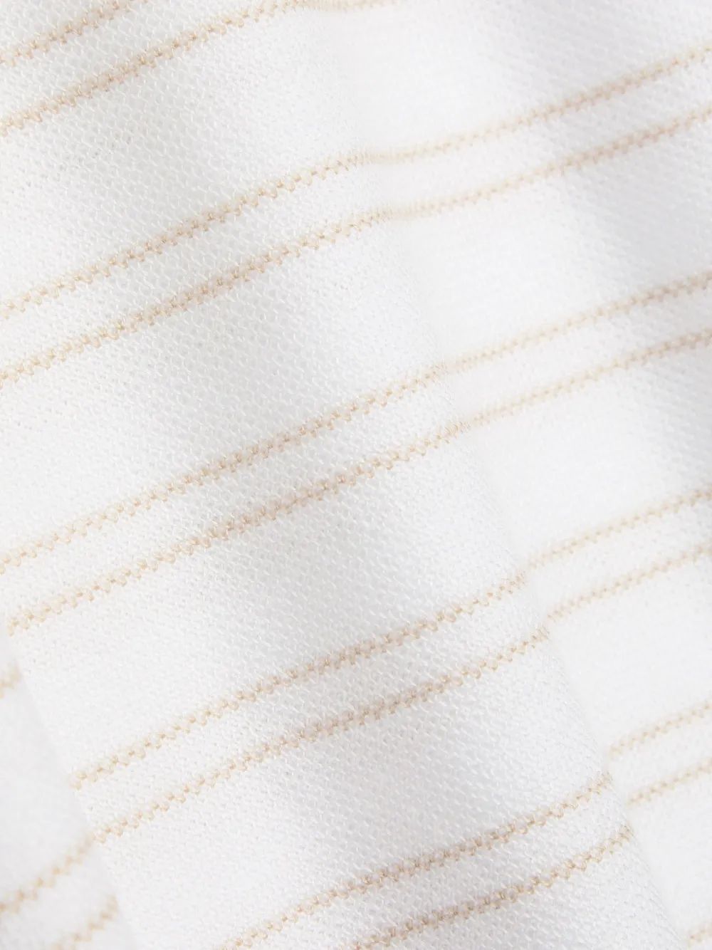 BOSS - Áo len pha cotton họa tiết sọc