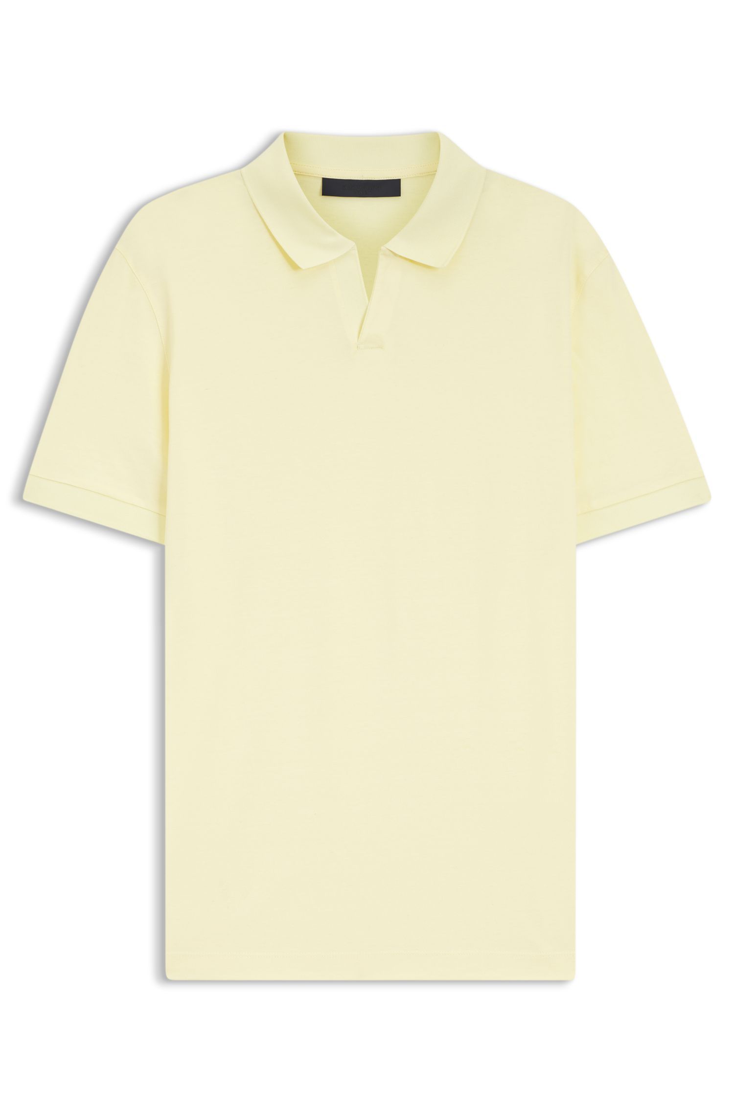 BOSS - Áo polo BOSS BY BECKHAM bằng chất liệu cotton và lụa.