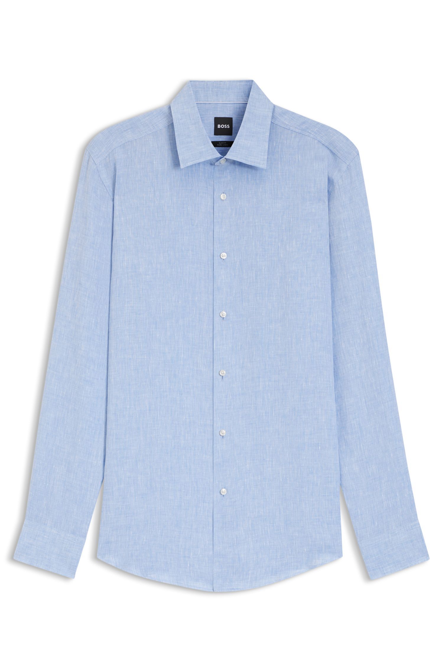 Áo sơ mi linen Ý dáng slim fit
