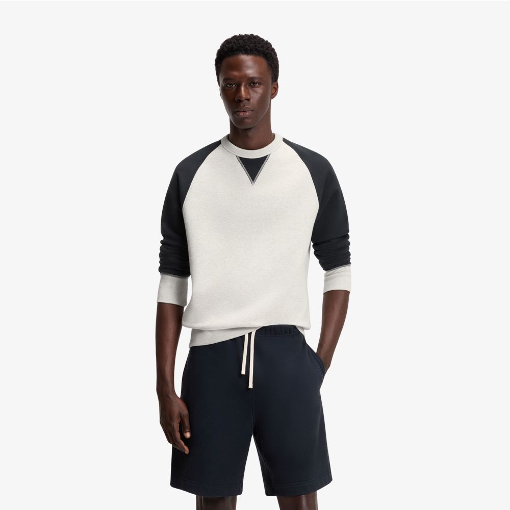 BOSS - Áo len cotton BOSS BY BECKHAM phối màu độc đáo