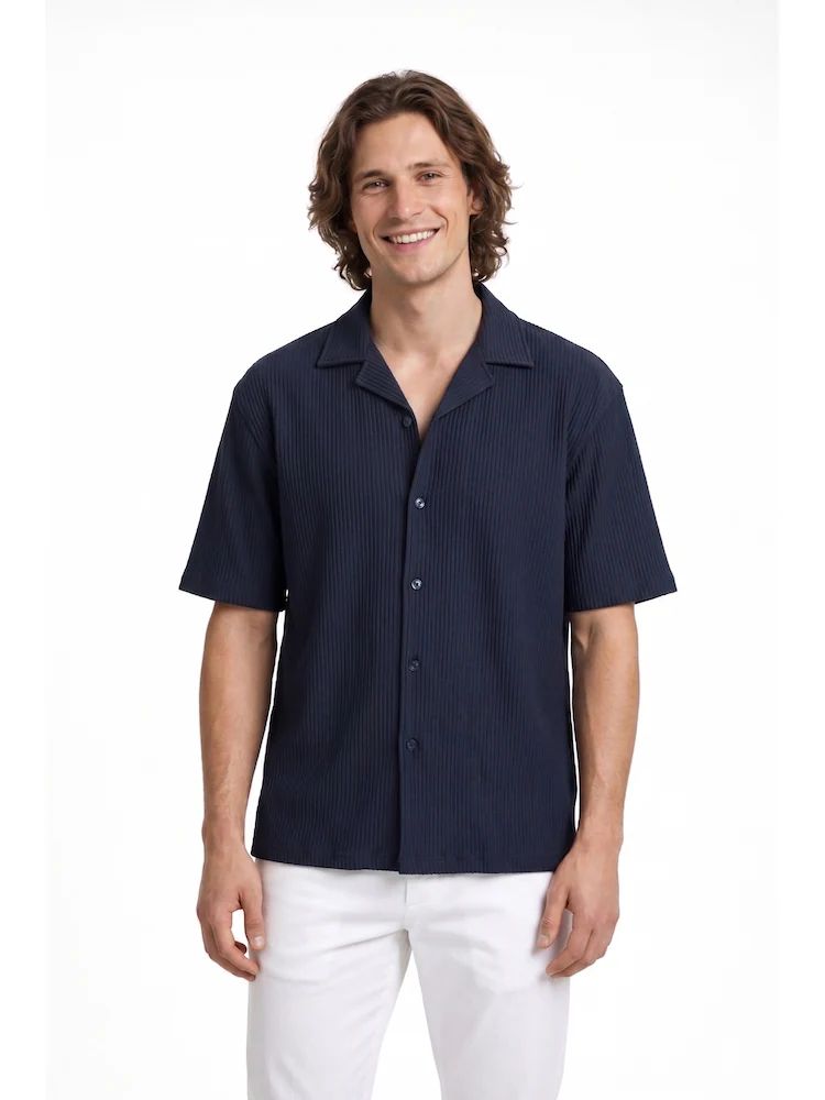 Áo sơ mi cotton kẻ sọc
