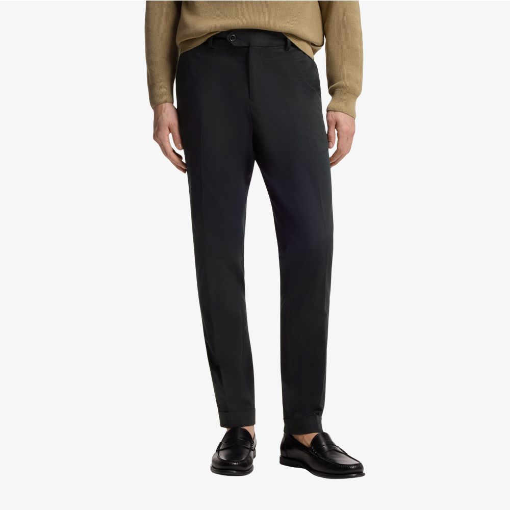 BOSS - Quần dài vải cotton co giãn