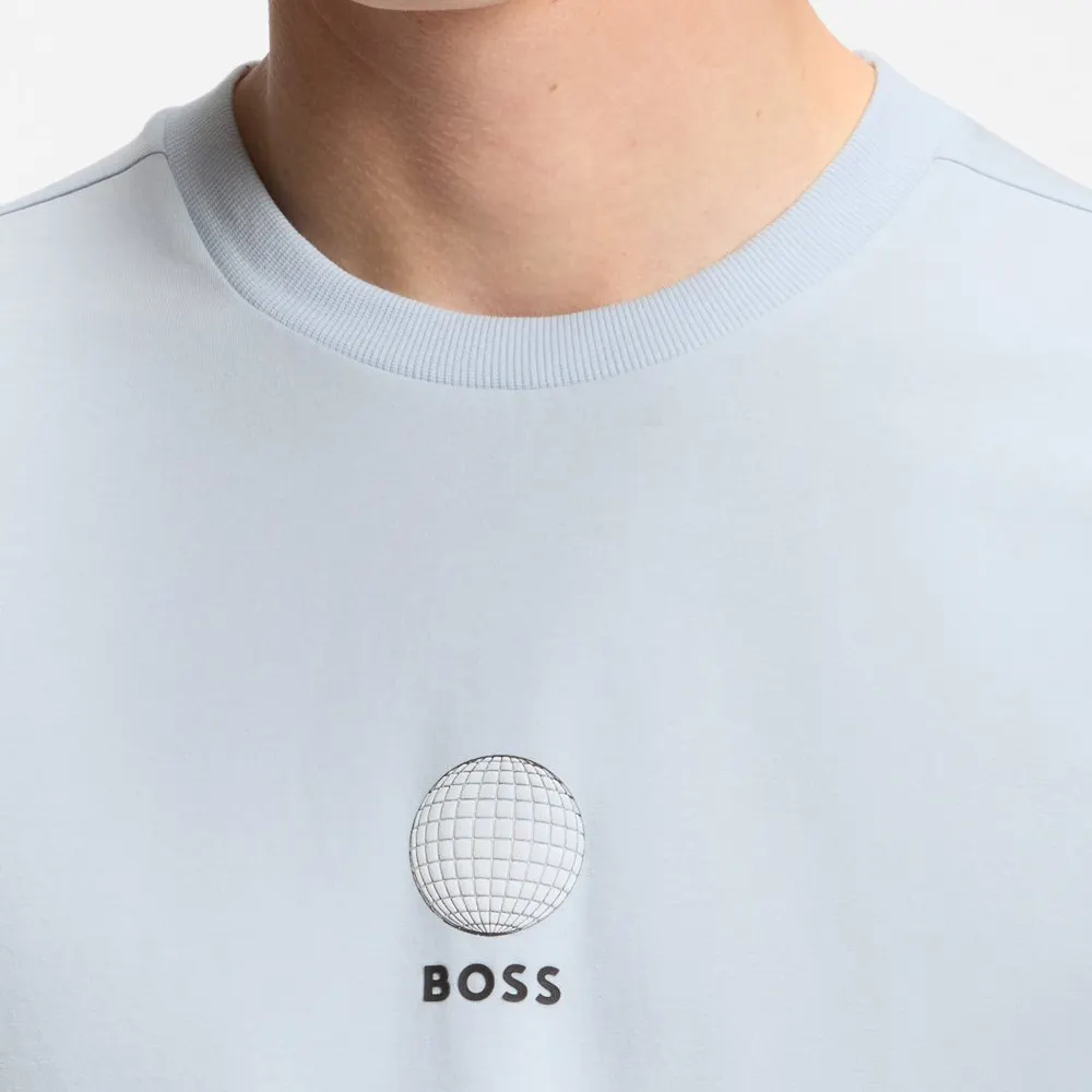BOSS - Áo thun golf in hình Terrace