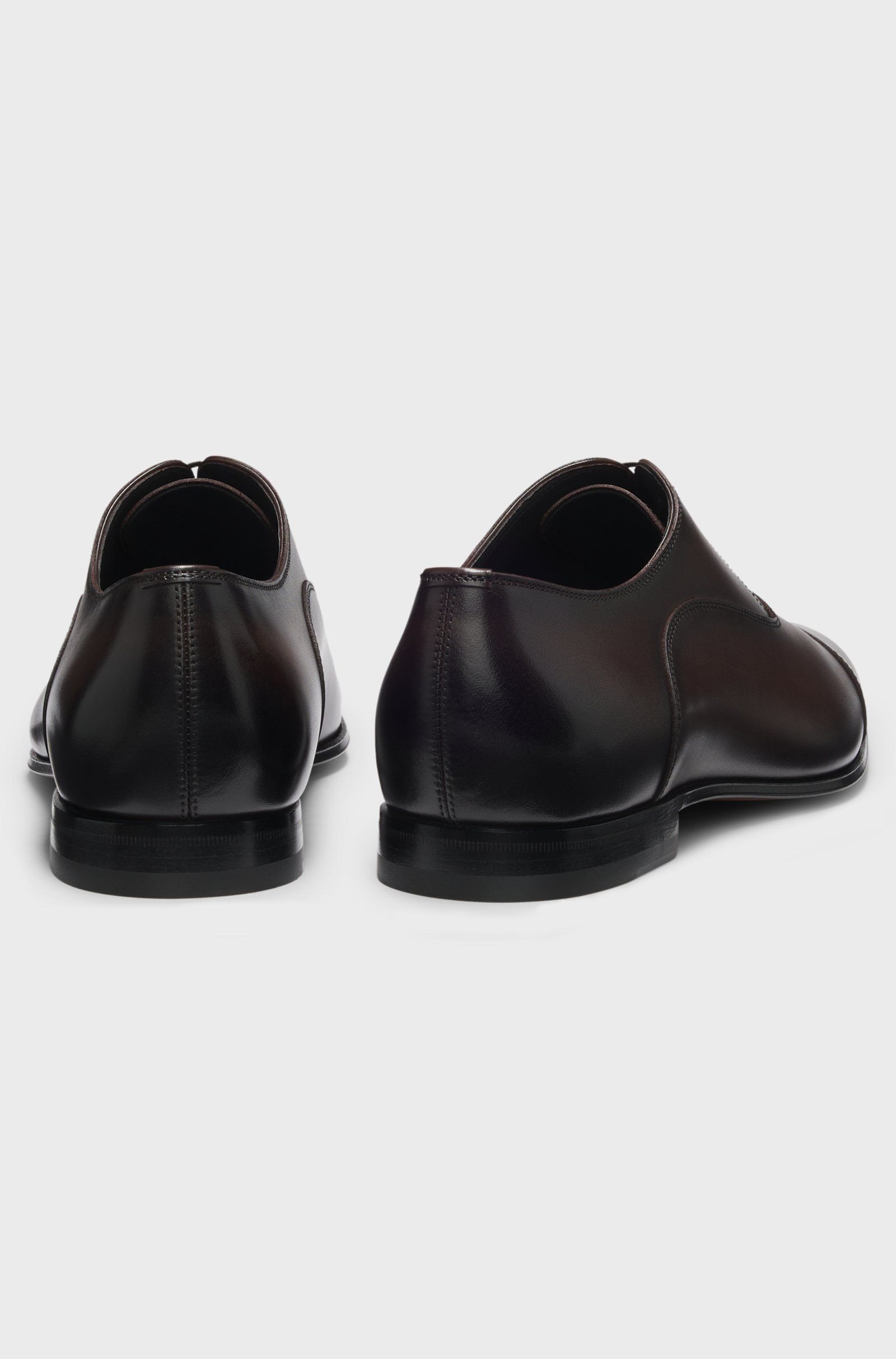 BOSS - Giày Oxford da mũi tròn BOSS BY BECKHAM
